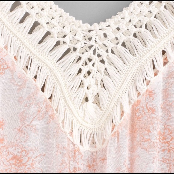 Boho Crochet Poncho - Picture 3 of 3